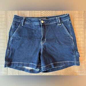 Judy Blue - Dark Denim Carpenter Jean Shorts Women's Size Large